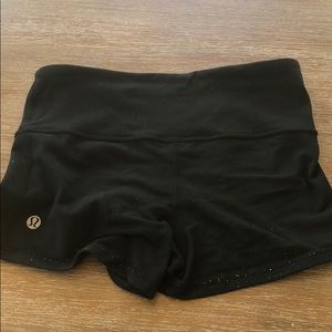 LuluLemon fitted booty shorts